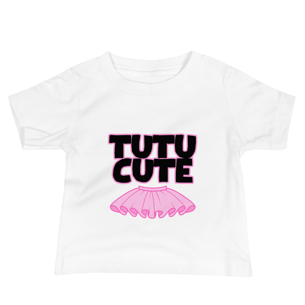 Tutu Cute Baby Jersey Short Sleeve Tee
