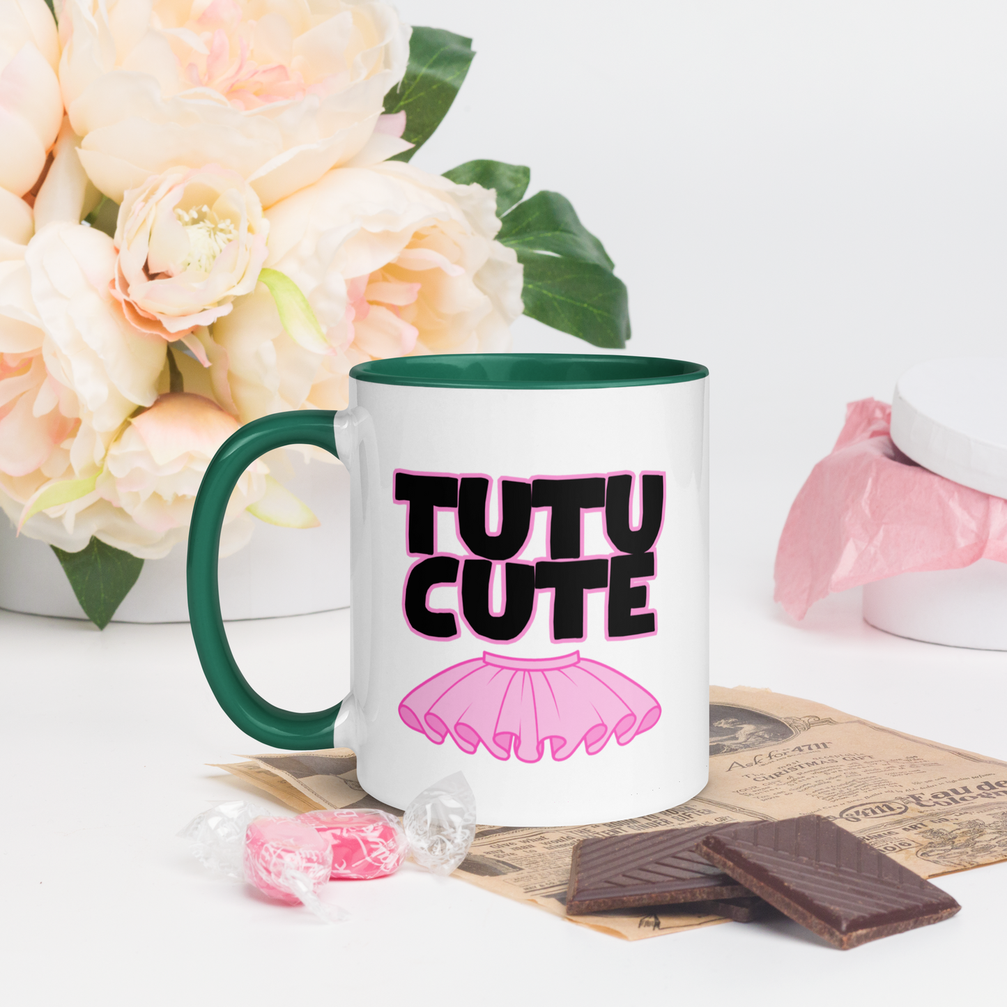 Tutu Cute Mug with Color Inside