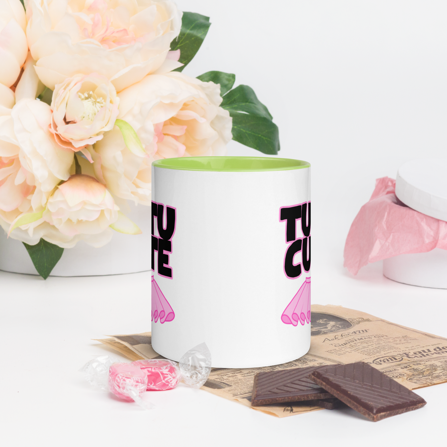 Tutu Cute Mug with Color Inside