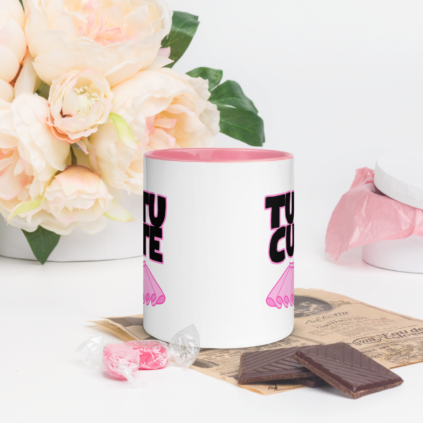 Tutu Cute Mug with Color Inside