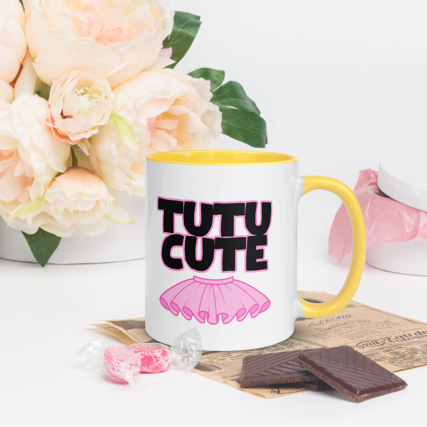 Tutu Cute Mug with Color Inside