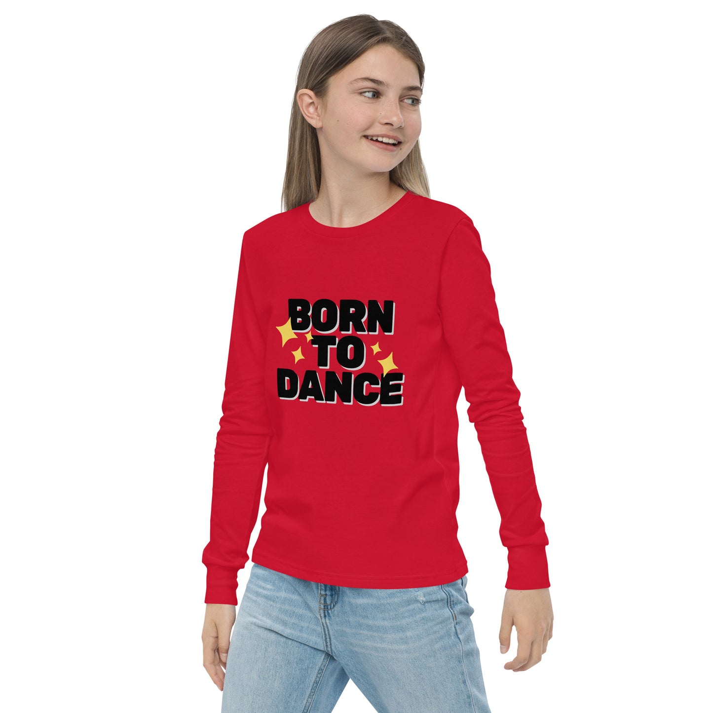 Born To Dance Youth Long Sleeve Tee