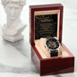 To My Bonus Son - Openwork Watch