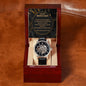 To My Bonus Son - Openwork Watch