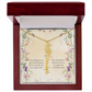 Birth Month Flower Name Necklace ~ British-Inspired Keepsake