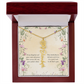 Birth Month Flower Name Necklace ~ British-Inspired Keepsake