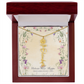 Birth Month Flower Name Necklace