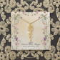 Birth Month Flower Name Necklace