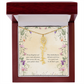 Birth Month Flower Name Necklace ~ British-Inspired Keepsake