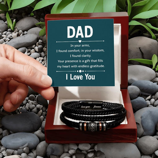 Dad - Love You Forever Bracelet