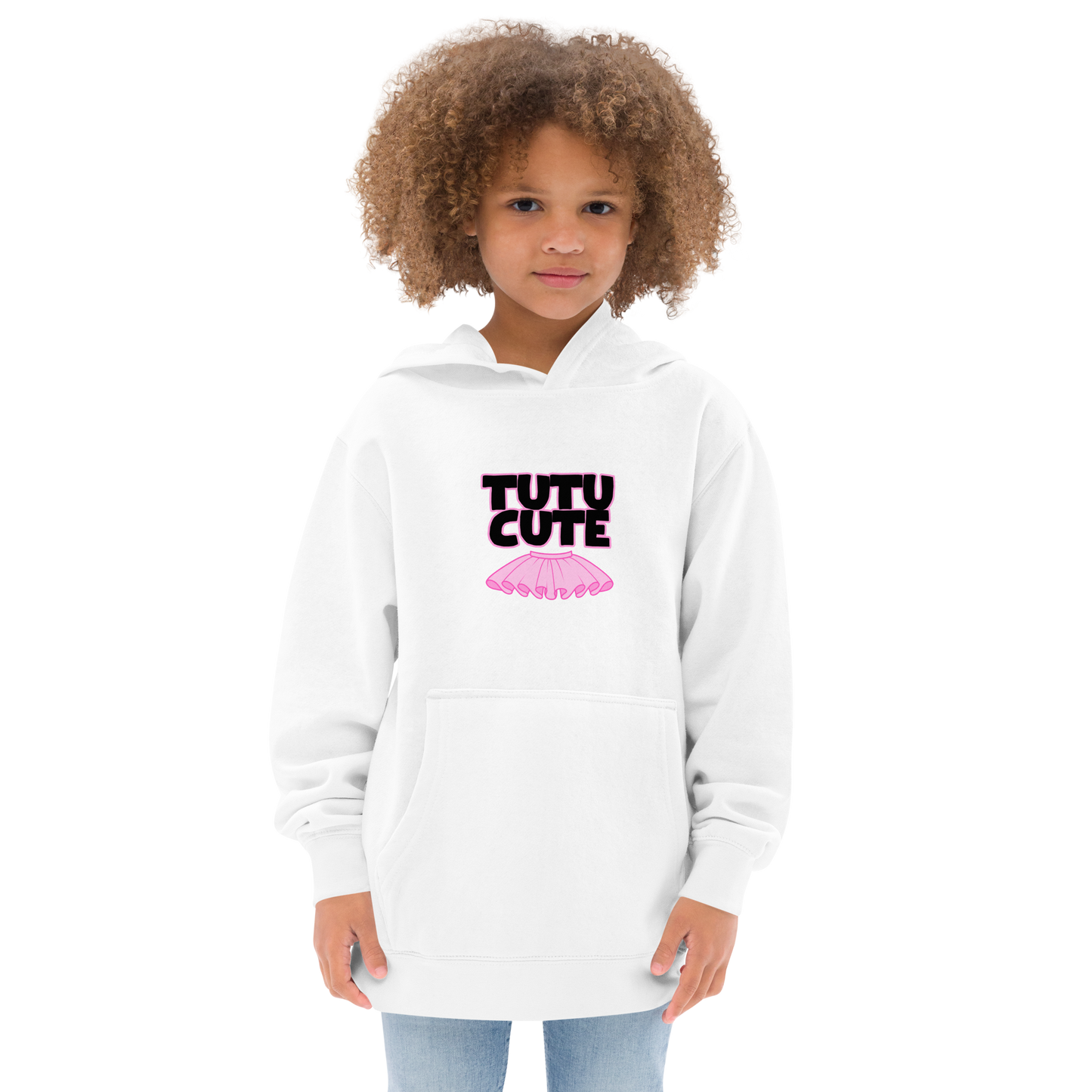 TuTu Cute Kids Fleece Hoodie