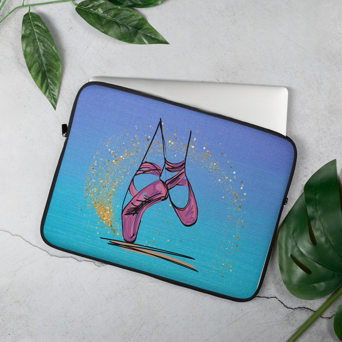 Ballet Shoes Laptop Sleeve