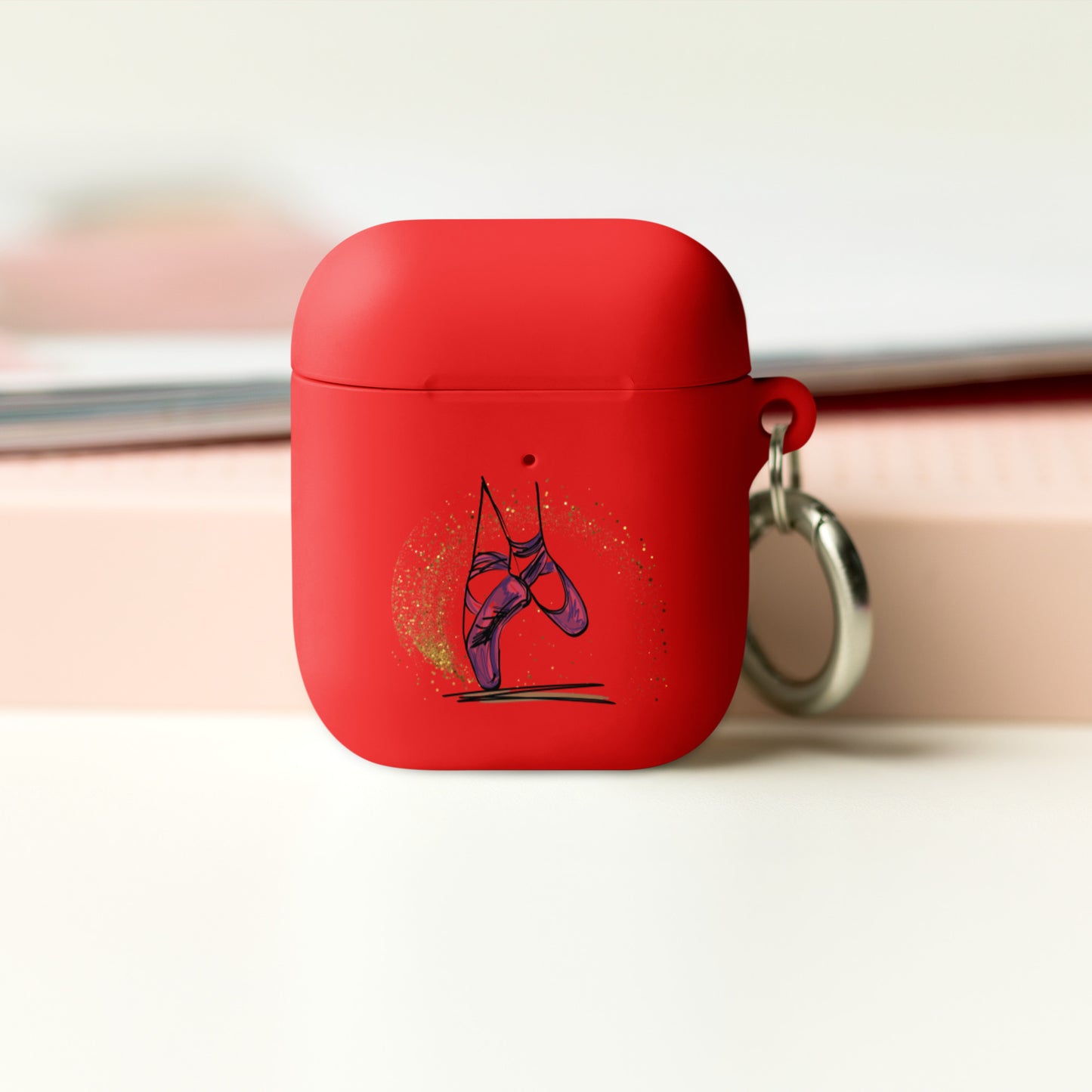 Ballet Shoes Rubber Case for AirPods® - Pointe