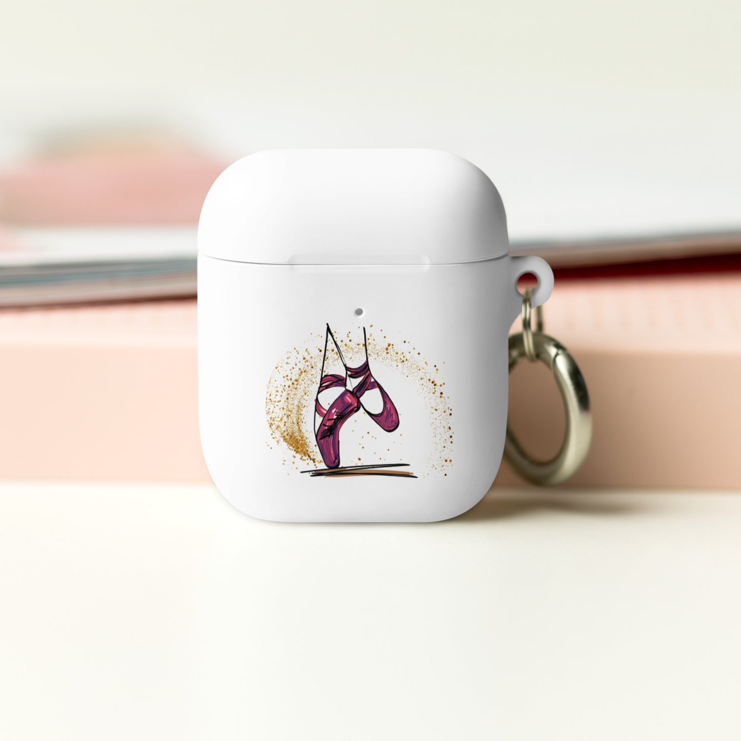 Ballet Shoes Rubber Case for AirPods® - Pointe