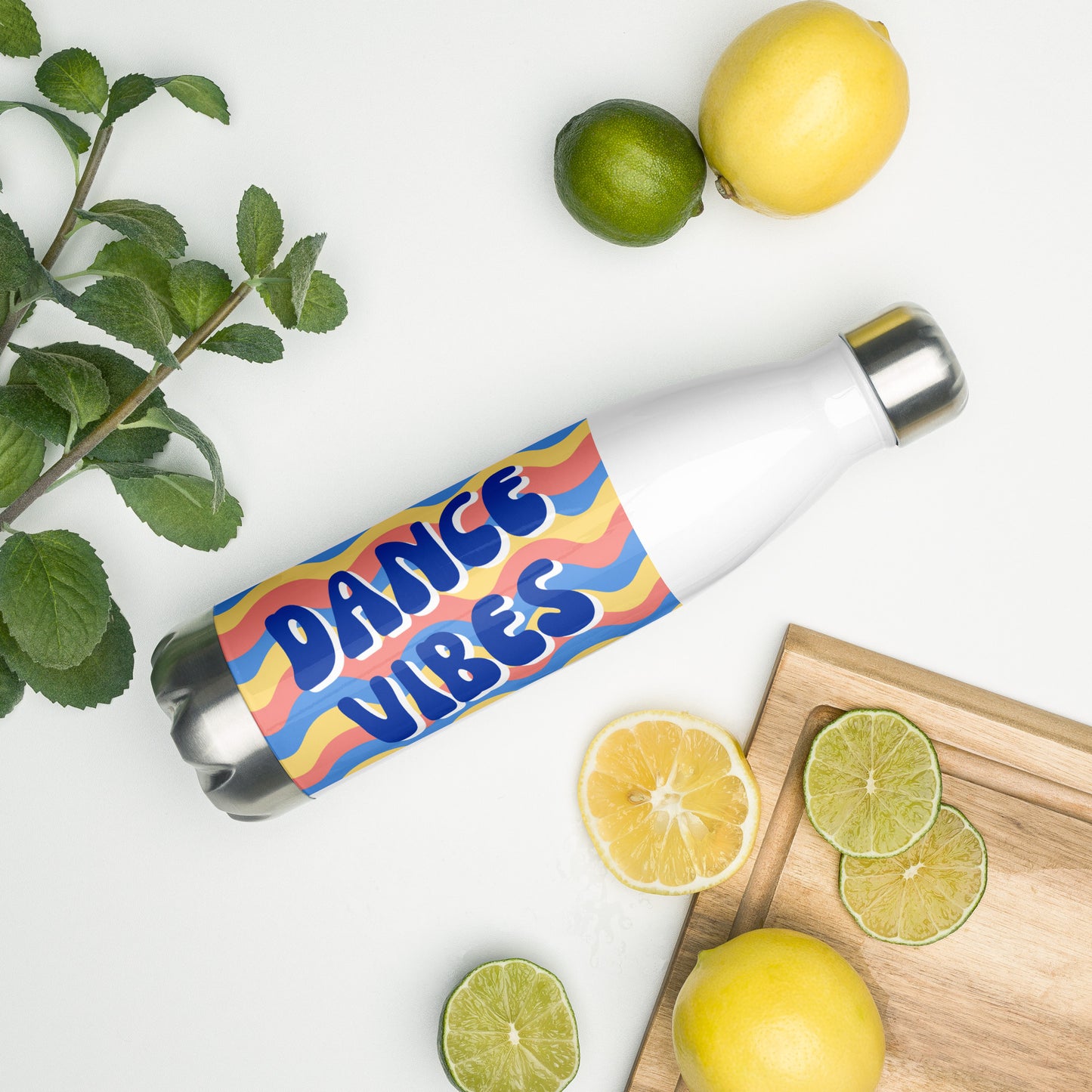 Dance Vibes Stainless Steel Water Bottle