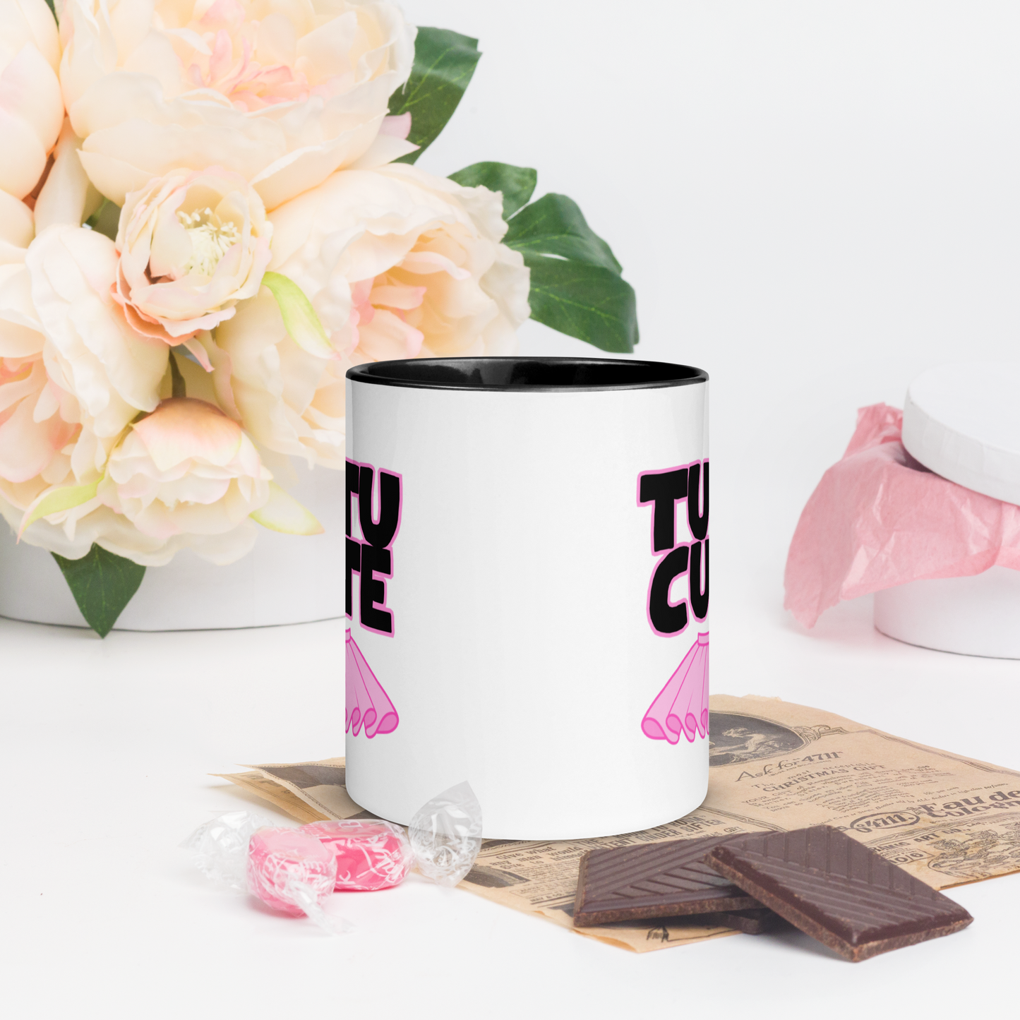 Tutu Cute Mug with Color Inside