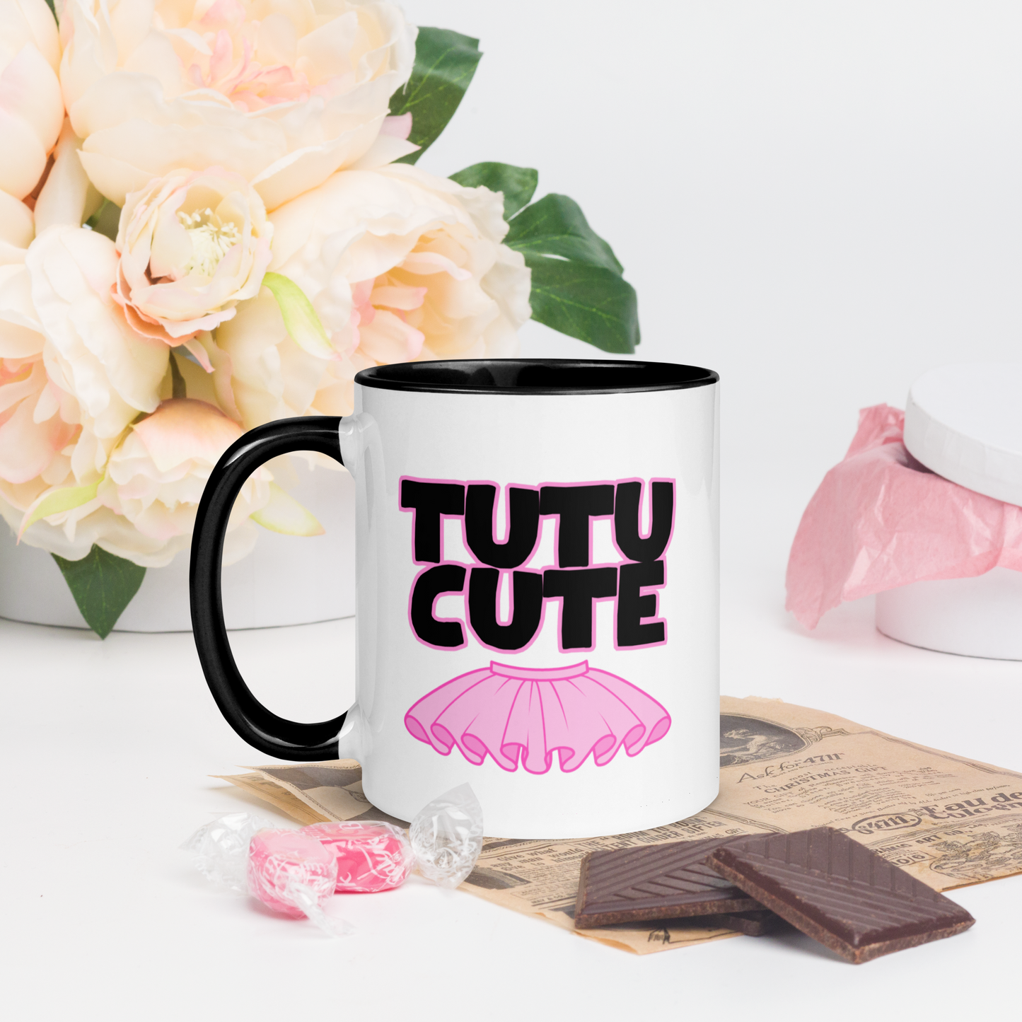 Tutu Cute Mug with Color Inside