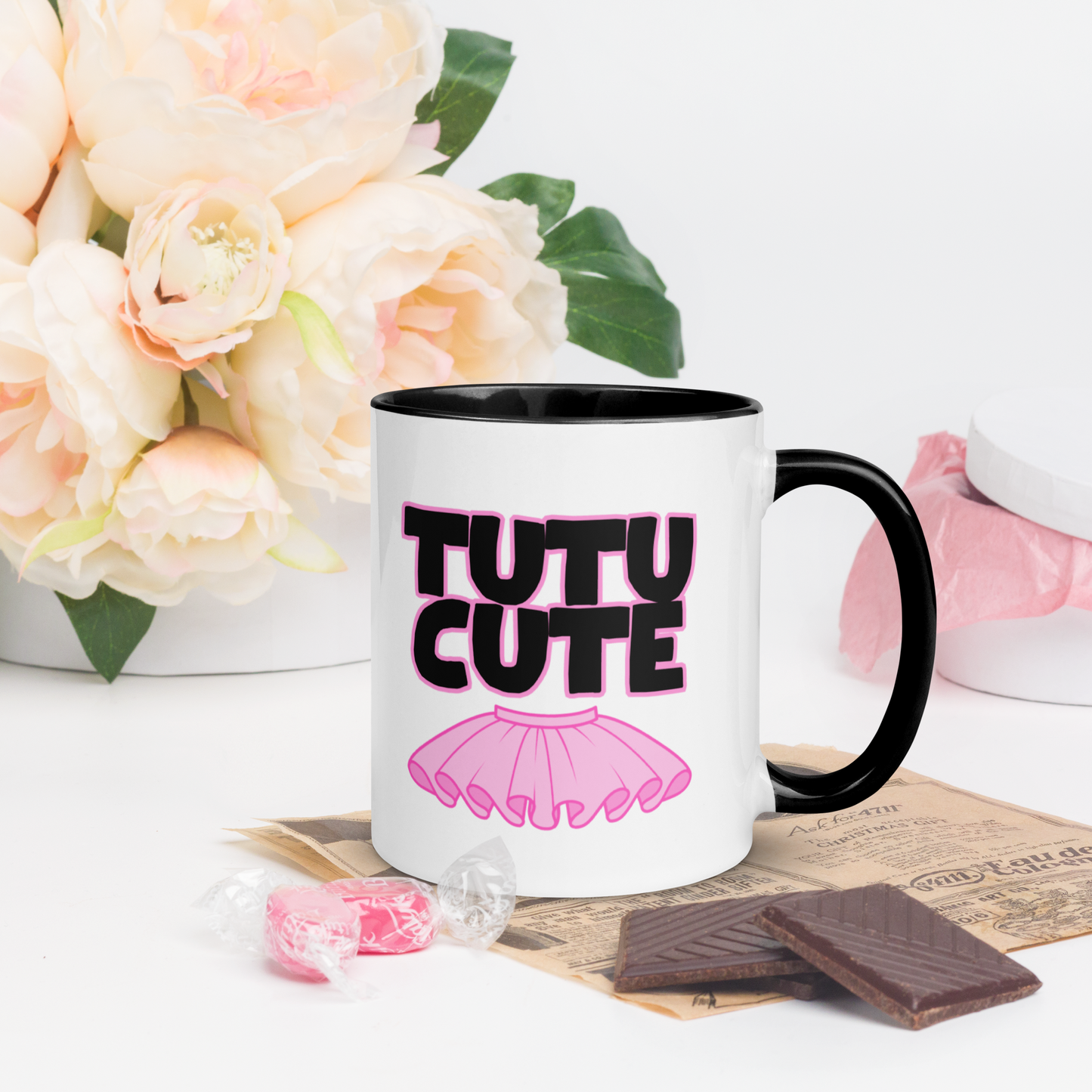 Tutu Cute Mug with Color Inside