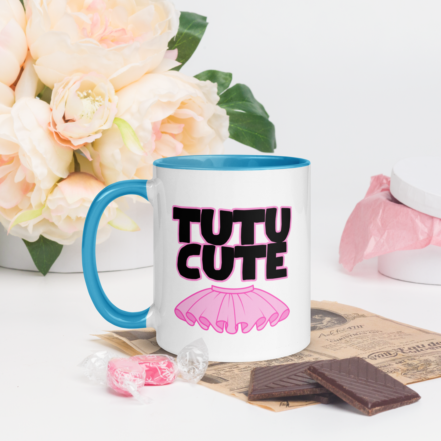Tutu Cute Mug with Color Inside
