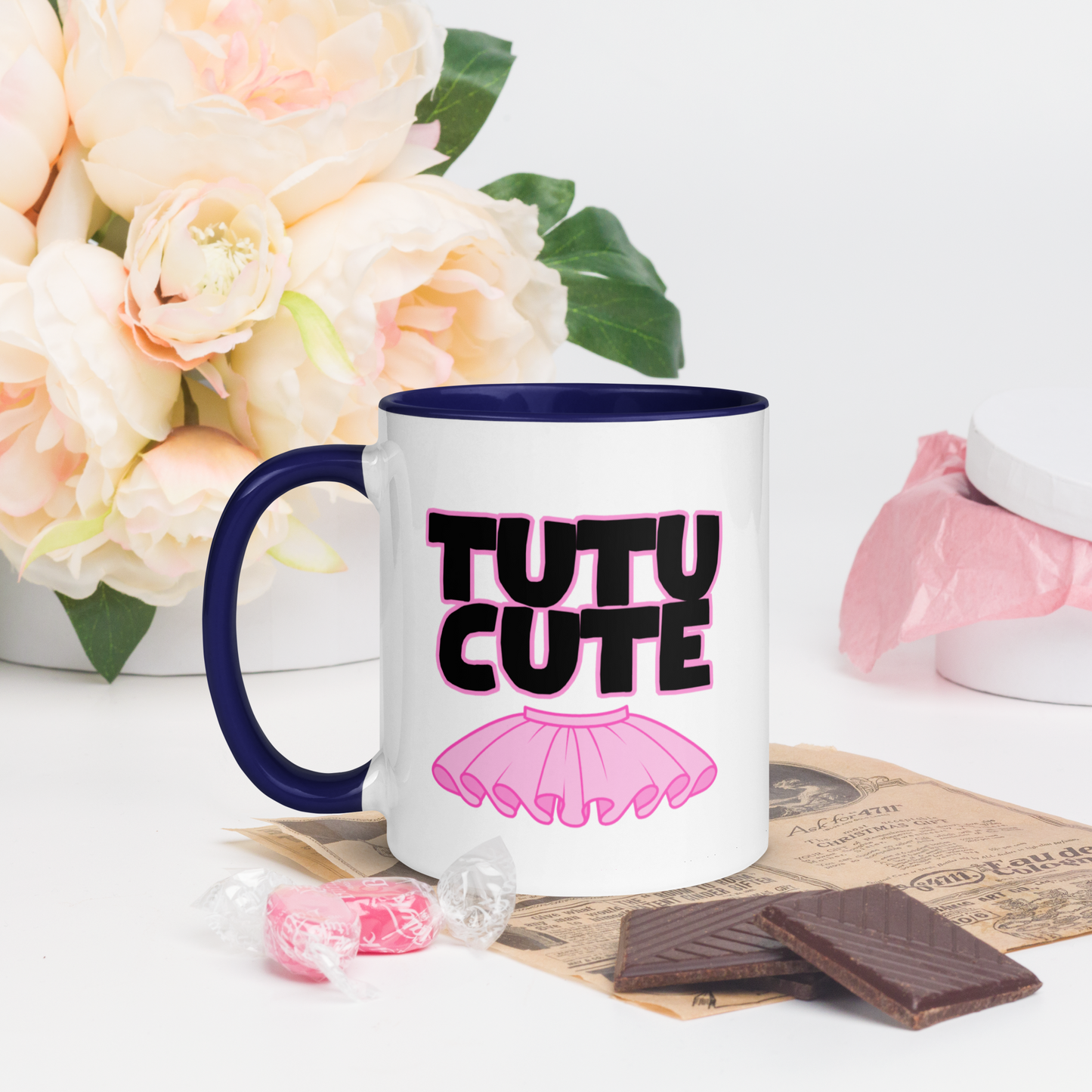 Tutu Cute Mug with Color Inside