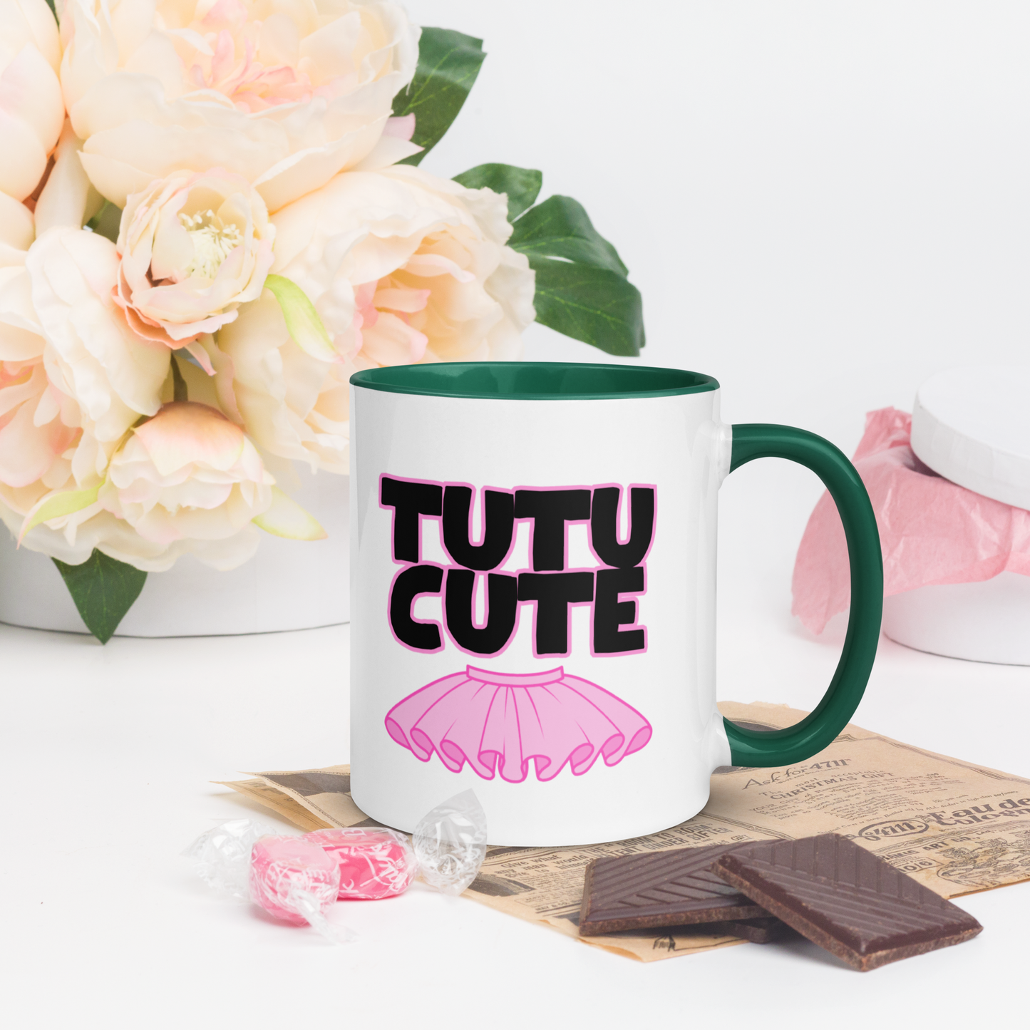 Tutu Cute Mug with Color Inside