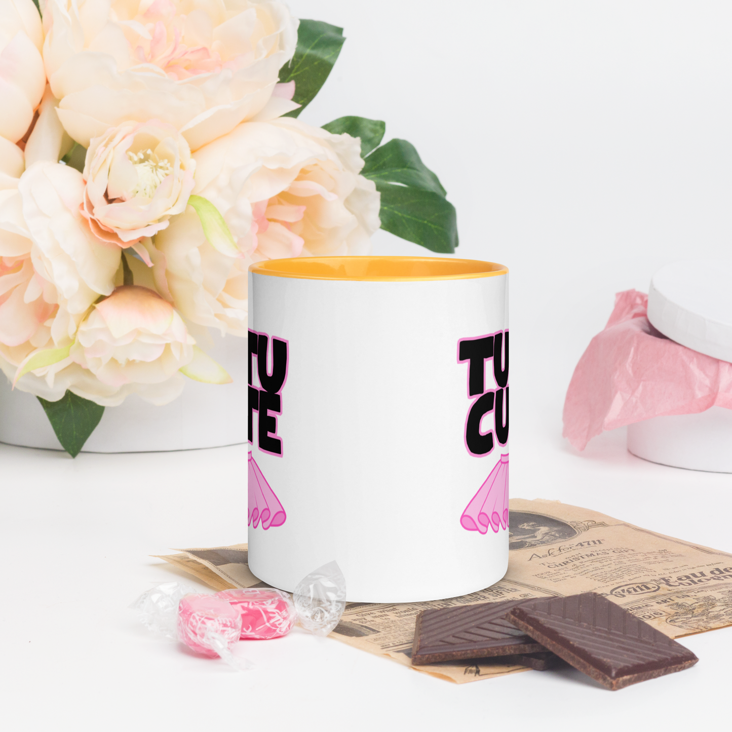 Tutu Cute Mug with Color Inside
