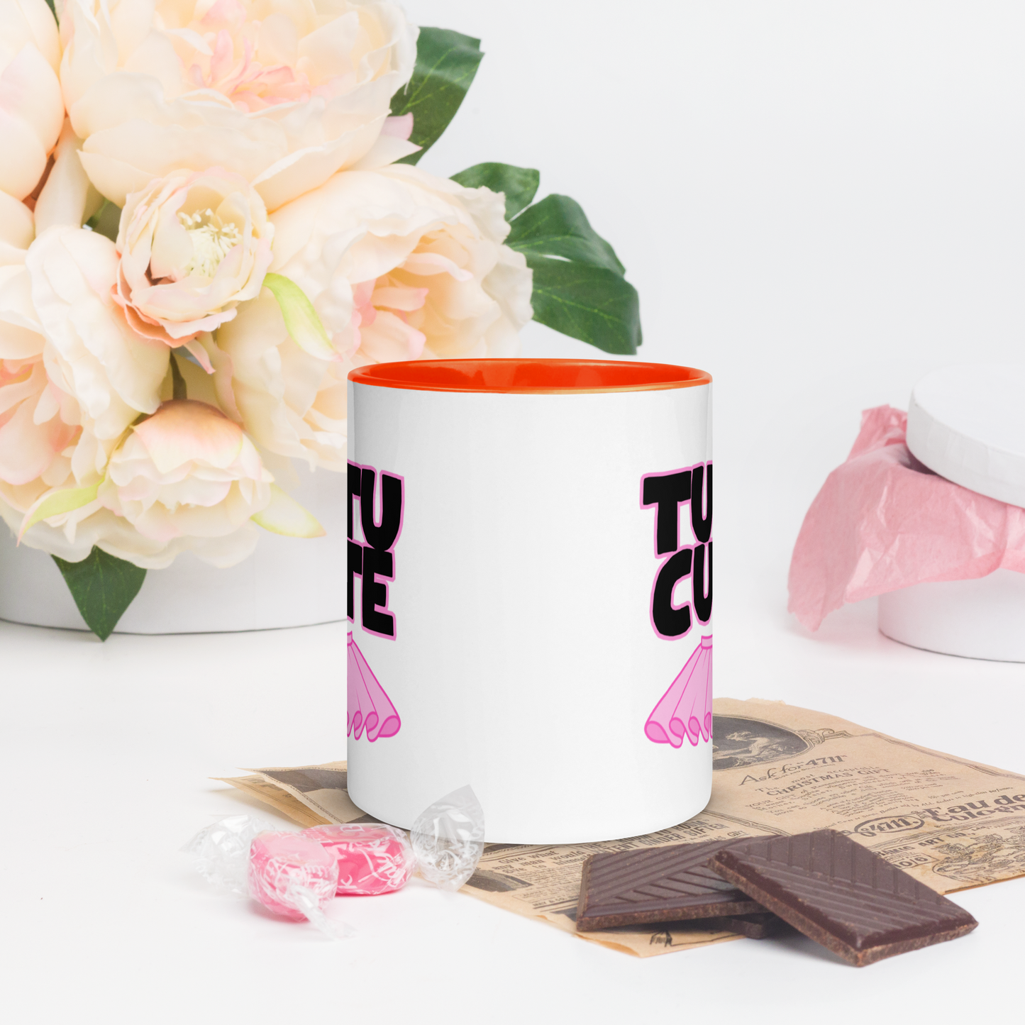 Tutu Cute Mug with Color Inside
