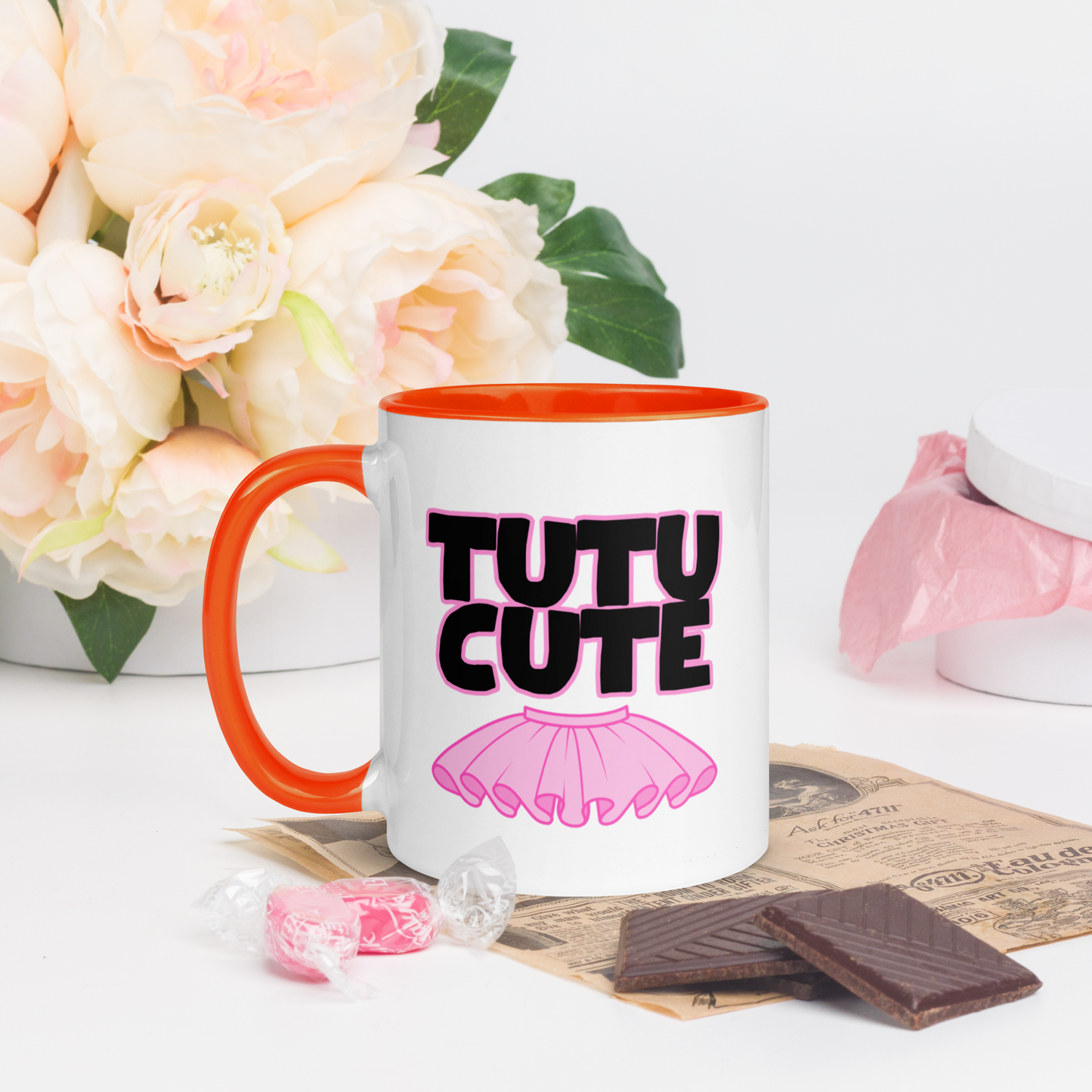 Tutu Cute Mug with Color Inside