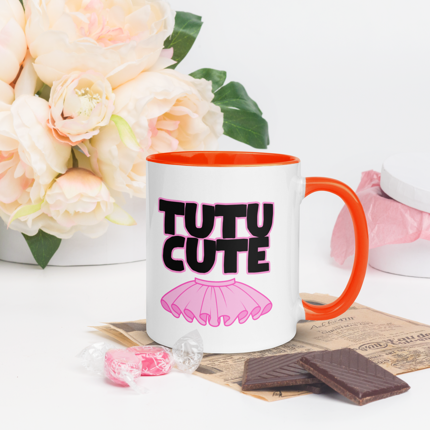 Tutu Cute Mug with Color Inside