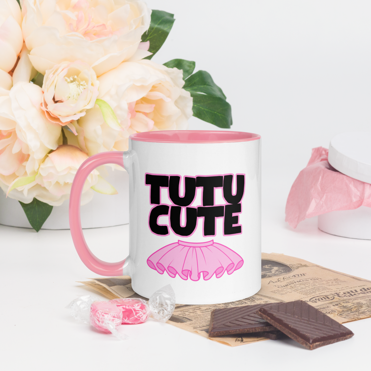 Tutu Cute Mug with Color Inside
