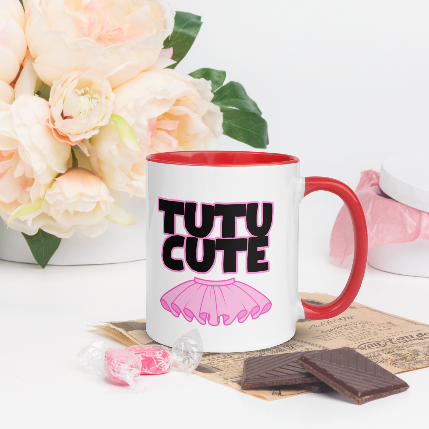 Tutu Cute Mug with Color Inside