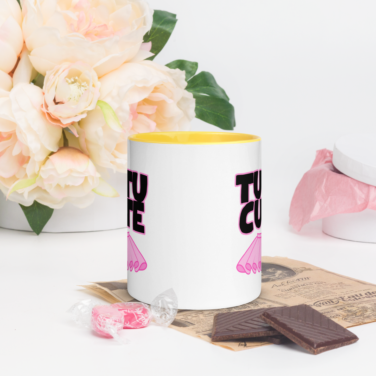 Tutu Cute Mug with Color Inside