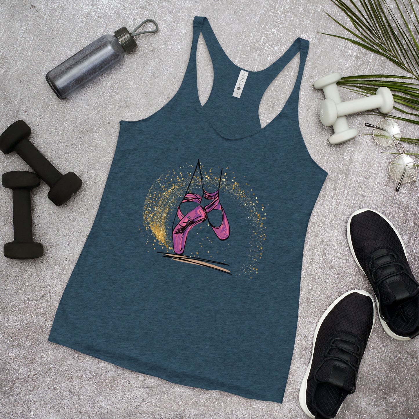 Ballet Shoes Women's Racerback Tank