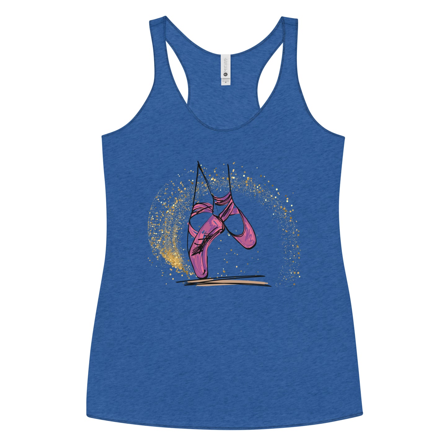 Ballet Shoes Women's Racerback Tank