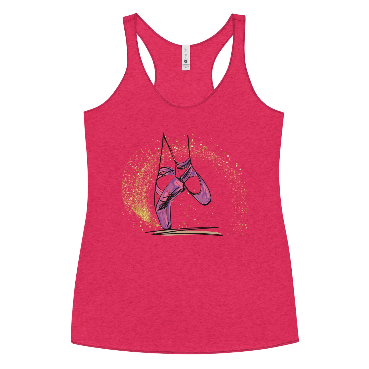 Ballet Shoes Women's Racerback Tank