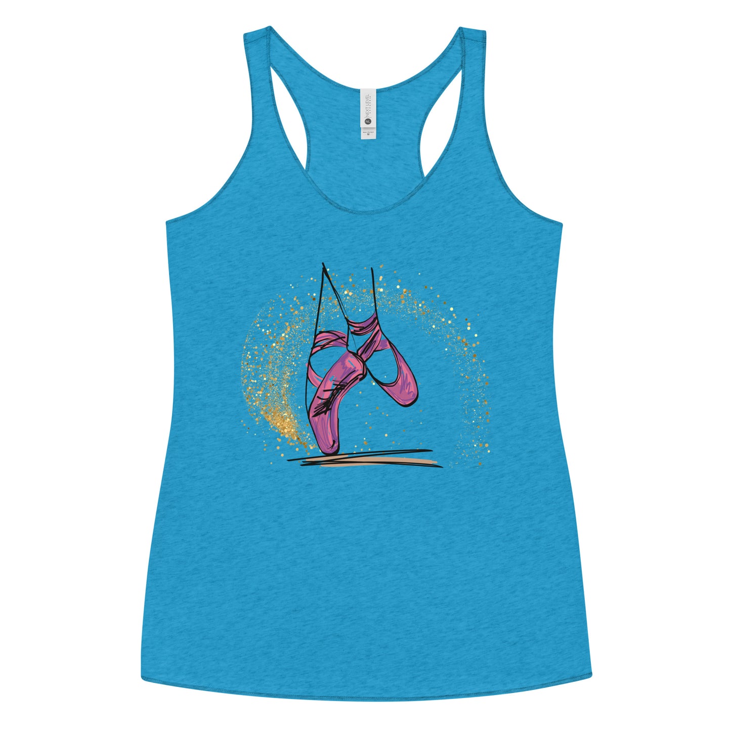 Ballet Shoes Women's Racerback Tank