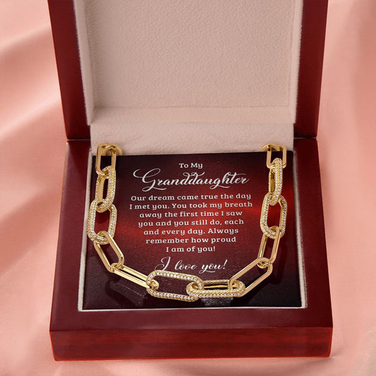 To My Granddaughter - Forever Linked